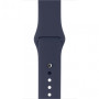 Силиконовый ремешок для Apple Watch 38/40/41 mm Sport Band ТЁМНО- СИНИЙ