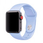 Силиконовый ремешок для Apple Watch  42/44/45/46/49 mm Sport Band НЕЖНО-ГОЛУБОЙ