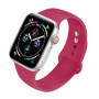 Силиконовый ремешок для Apple Watch 38/40/41 mm Sport Band МАЛИНОВЫЙ