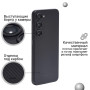 Пластиковый ультратонкий чехол для Samsung S23 PLUS KZDOO Чёрный Ultra Air Carbon