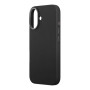 Ударопрочный чехол Leather case with MagSafe для iPhone 17 Чёрный