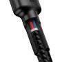Кабель Baseus Cafule USB Type-C - USB Type-C  1м черный/серый