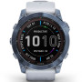 Умные часы Garmin Fenix 7X  51mm Sapphire Solar Mineral Blue Titanium w/Whitestone Band 