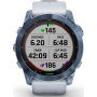Умные часы Garmin Fenix 7X  51mm Sapphire Solar Mineral Blue Titanium w/Whitestone Band 