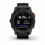 Умные часы Garmin Fenix 7 PRO  47mm Solar Carbon Gray wt Black Band 