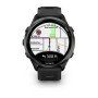 Умные часы Garmin Forerunner 970 47mm  Carbon Gray DLC Titanium with Black Case and Black/Translucent Whitestone Band 