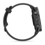 Умные часы Garmin Forerunner 970 47mm  Carbon Gray DLC Titanium with Black Case and Black/Translucent Whitestone Band 