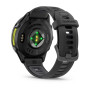 Умные часы Garmin Forerunner 970 47mm  Carbon Gray DLC Titanium with Black Case and Black/Translucent Whitestone Band 