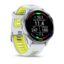 Умные часы Garmin Forerunner 970  47 mm Titanium with Whitestone Case and Whitestone/Translucent Amp Yellow Band 