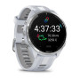 Умные часы Garmin Forerunner 965 47mm  Titanium Bezel with Whitestone Case and Whitestone/Powder Gray Silicone Band 