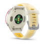 Умные часы Garmin Forerunner 570 42mm Raspberry Aluminum with Translucent Bone/Mango Band