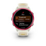 Умные часы Garmin Forerunner 570 42mm Raspberry Aluminum with Translucent Bone/Mango Band
