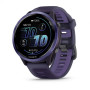 Умные часы Garmin Forerunner 570 47mm Indigo Aluminum with Translucent Imperial Purple/Indigo Band