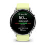 Умные часы Garmin Venu 4 45mm Silver with Citron Silicone Band 