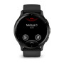 Умные  Часы Garmin Venu 3 45mm Slate  Gray Stainless Steel Bezel with Black Case and Silicone Band