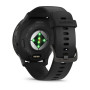 Умные  Часы Garmin Venu 3 45mm Slate  Gray Stainless Steel Bezel with Black Case and Silicone Band