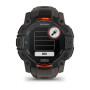 Умные часы Garmin Instinct 3 45mm SOLAR Black with Charcoal Band 