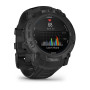 Умные Часы Garmin Instinct 3 50 mm AMOLED Tactical Edition Black with Black  Band 