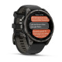 Умные часы Garmin Fenix 8 Pro 51mm AMOLED Sapphire Carbon Gray DLC Titanium with Black + Pebble Gray Silicone Band 