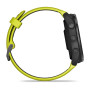 Умные часы Garmin Forerunner 965 47mm  Titanium Bezel with Black Case and Whitestone/ Yellow Silicone Band 