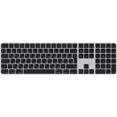 Клавиатура Apple Magic Keyboard with Touch ID and Numeric Keypad Черный (MMMR3) 