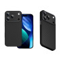 Противоударный чехолкарбон Carbon GURDINI для iPhone 18 PRO  MAX с поддержкой MagSafe матовый  чёрно-серый