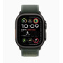 Apple Watch Ultra 2 (2024) GPS + Cellular, 49 мм, корпус из черного титана, ремешок Alpine зеленого цвета, размер M