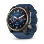Garmin Quatix 8 51mm AMOLED Sapphire Titanium grey with blue band