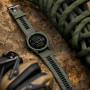 Умные  Часы Garmin Tactix 8 51mm AMOLED Olive  Sapphire  Applied Ballistics Solver and Cerakote  Olive drab silicone band
