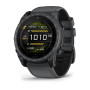 Умные  Часы Garmin Tactix 8 51mm AMOLED Gray  Sapphire  Applied Ballistics Solver and Cerakote Slate Gray silicone Band 