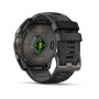 Умные часы Garmin Fenix 8 51mm AMOLED Sapphire Carbon Gray DLC Titanium with Black/Pebble Gray Silicone Band 
