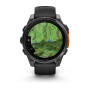 Умные часы Garmin Fenix 8 47mm AMOLED Slate Gray with Black Silicone Band