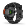 Умные часы Garmin Fenix 8 47mm AMOLED Slate Gray with Black Silicone Band