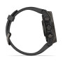 Умные   Часы Garmin Fenix 8 43mm Amoled Sapphire Titanium Carbon Gray DLC with PebbleGray Silicone band