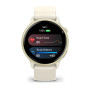 Умные часы Garmin Vivoactive 6 42mm  Lunar Gold with Bone Band 
