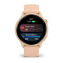 Умные часы Garmin Vivoactive 6 42mm Metallic Pink Dawn with Pink Dawn Band 