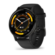 Умные часы Garmin Venu 3 45mm Slate Stainless Steel Bezel with Black Case and Silicone Band 