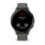 Умные  Часы Garmin Venu 3S 41mm  Slate Pebble with  Gray Silicone Band 