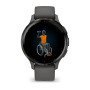 Умные  Часы Garmin Venu 3S 41mm  Slate Pebble with  Gray Silicone Band 