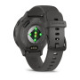 Умные  Часы Garmin Venu 3S 41mm  Slate Pebble with  Gray Silicone Band 