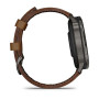 Умные часы Garmin Venu 4  45mm Slate  Gray with   Black Silicone Band + Brown Leather  Band