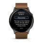 Умные часы Garmin Venu 4  45mm Slate  Gray with   Black Silicone Band + Brown Leather  Band