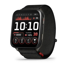 Умные часы Garmin Venu X1 Black Titanium  with Black Nylon Band
