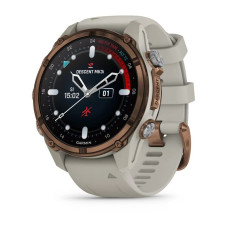 Дайверские часы  Garmin Descent Mk3i 43мм Bronze Carbon Grey DLC Titanium with French Gray Band