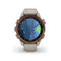 Дайверские часы  Garmin Descent Mk3i 43мм Bronze Carbon Grey DLC Titanium with French Gray Band