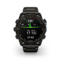 Дайверские часы Garmin Descent Mk3i 51мм  Carbon Grey DLC  with Titanium Band Black