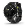 Премиальные смарт-часы Garmin MARQ Athlete Gen 2 Sapphire 46 mm, Silicone Black Graphite