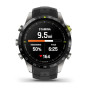 Премиальные смарт-часы Garmin MARQ Athlete Gen 2 Sapphire 46 mm, Silicone Black Graphite
