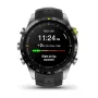 Премиальные смарт-часы Garmin MARQ Athlete Gen 2 Sapphire 46 mm, Silicone Black Graphite