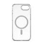 Противоударный силиконовый чехол на Apple iPhone 16e прозрачный с MagSafe